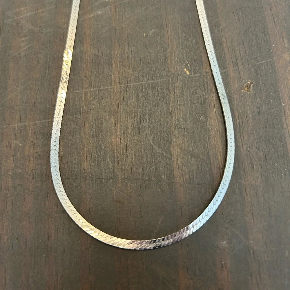 Danecraft Primavera 925 Sterling‎ Silver Italy Chain Necklace Vintage No Flaws